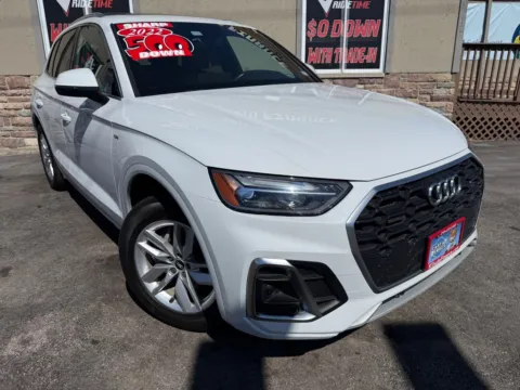 Another view of 2022 AUDI Q5 QUATTRO S LINE PREMIUM 45 TFSI for sale in Merrillville, IN at Ride Time Auto Finance Merrillville