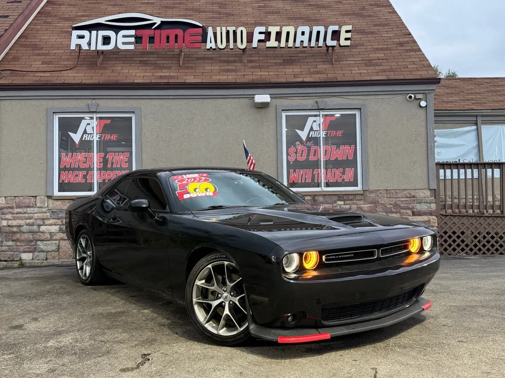 Black 2022 DODGE CHALLENGER GT for sale in Merrillville, IN
