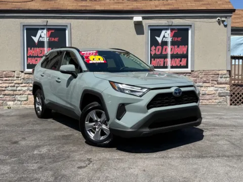 Photos of 2022 TOYOTA RAV4 HYBRID XLE-AWD for sale in Merrillville, IN at Ride Time Auto Finance Merrillville