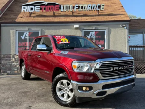 Red 2022 RAM 1500 LARAMIE - 4X4 for sale in Merrillville, IN