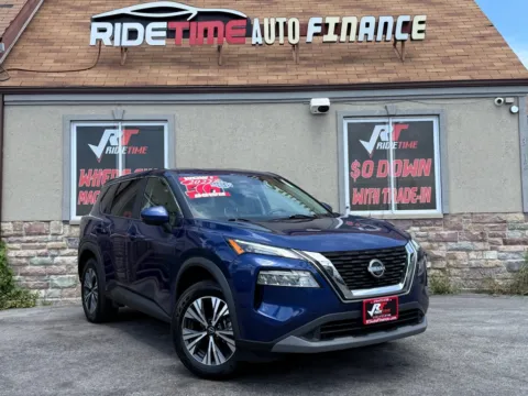 Blue 2022 NISSAN ROGUE SV for sale in Merrillville, IN