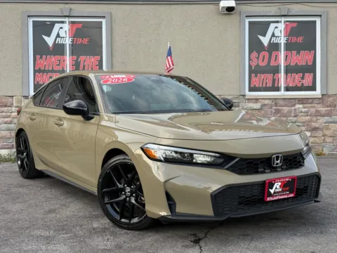 Photos of 2026 HONDA CIVIC SPORT for sale in Merrillville, IN at Ride Time Auto Finance Merrillville