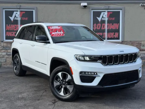 Photos of 2023 JEEP GRAND CHEROKEE 4XE for sale in Merrillville, IN at Ride Time Auto Finance Merrillville