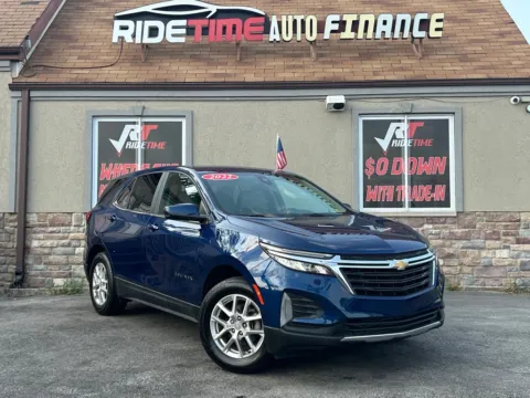 Another view of 2022 CHEVROLET EQUINOX LT for sale in Merrillville, IN at Ride Time Auto Finance Merrillville