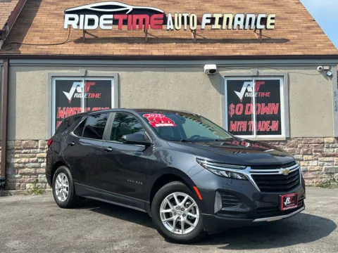 Gray 2022 CHEVROLET EQUINOX LT for sale in Merrillville, IN