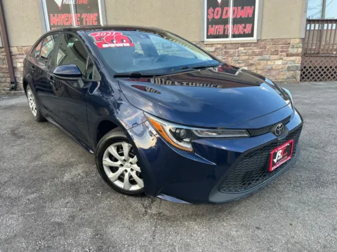 Photos of 2021 TOYOTA COROLLA LE for sale in Merrillville, IN at Ride Time Auto Finance Merrillville