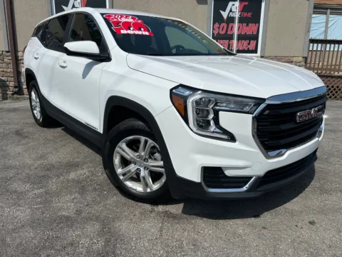 Photos of 2024 GMC TERRAIN SLE for sale in Merrillville, IN at Ride Time Auto Finance Merrillville