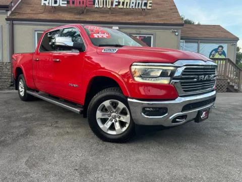 Photos of 2021 RAM 1500 LARAMIE for sale in Merrillville, IN at Ride Time Auto Finance Merrillville