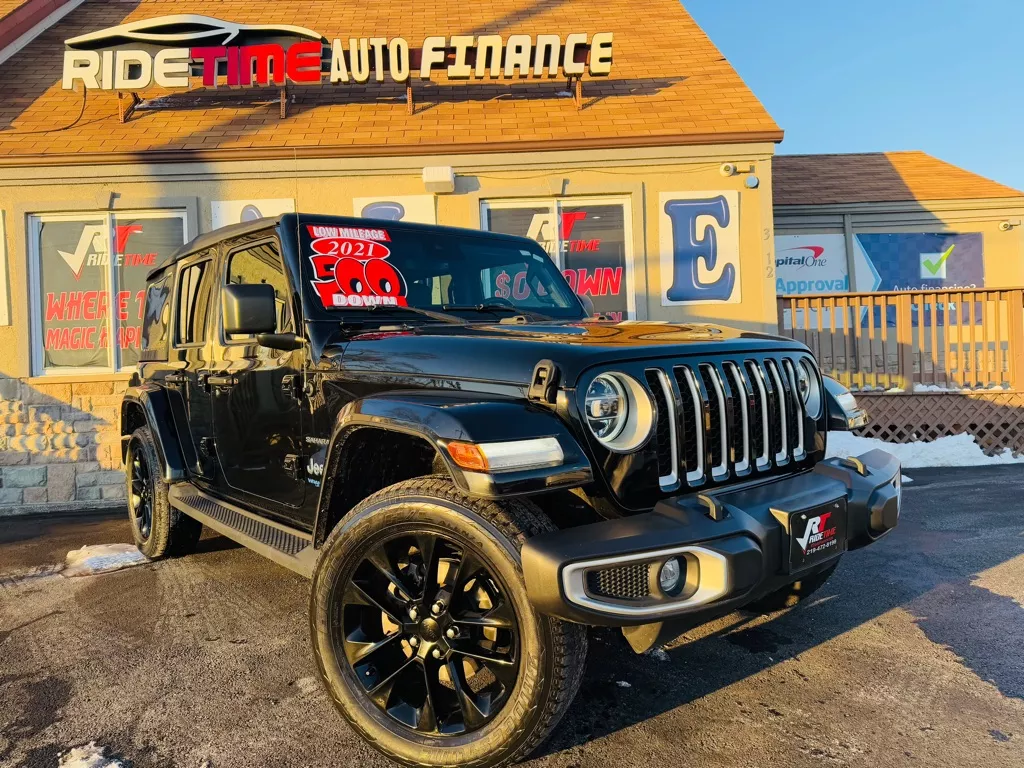 2021 JEEP WRANGLER UNLIMI SAHARA 4XE for sale in Merrillville, IN