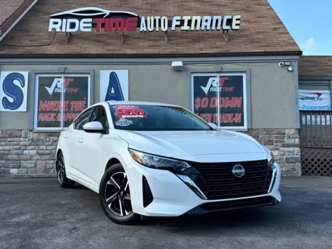 White 2024 NISSAN SENTRA SV for sale in Merrillville, IN