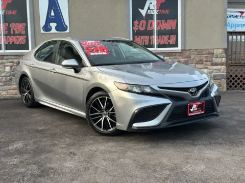 Photos of 2022 TOYOTA CAMRY SE for sale in Merrillville, IN at Ride Time Auto Finance Merrillville