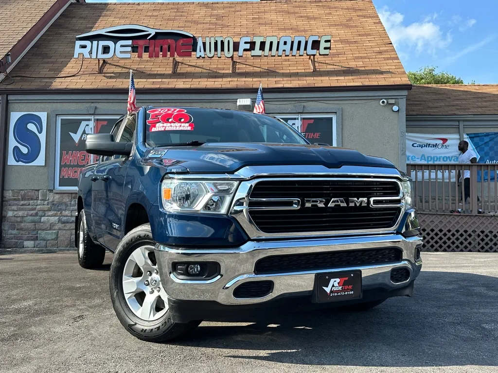 Blue 2021 RAM 1500 BIG HORN for sale in Merrillville, IN