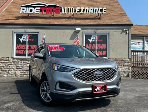 Silver 2023 FORD EDGE SEL for sale in Merrillville, IN