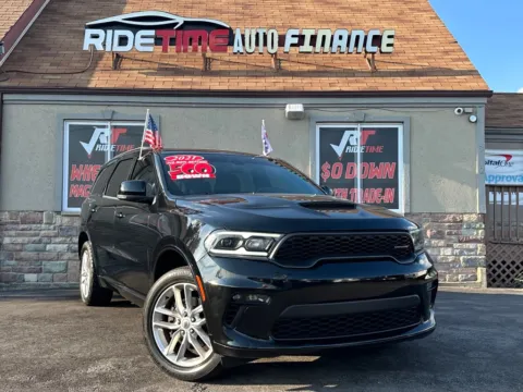 Black 2021 DODGE DURANGO GT PLUS-AWD for sale in Merrillville, IN