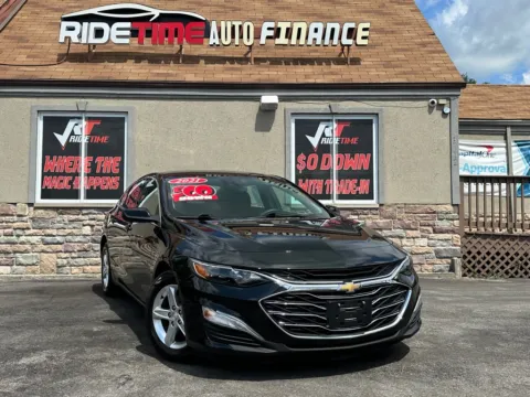 Black 2021 CHEVROLET MALIBU LS for sale in Merrillville, IN