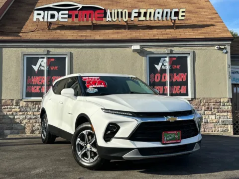 White 2023 CHEVROLET BLAZER 2LT-AWD for sale in Merrillville, IN