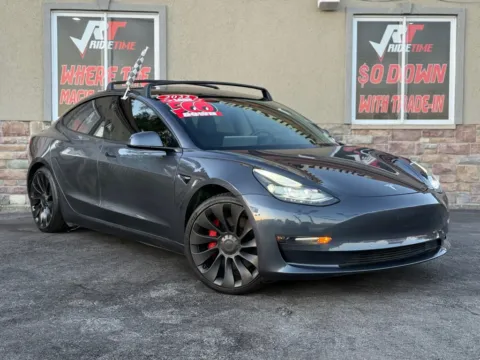 Photos of 2022 TESLA MODEL 3-PERFORM PERFORMANCE-AWD for sale in Merrillville, IN at Ride Time Auto Finance Merrillville