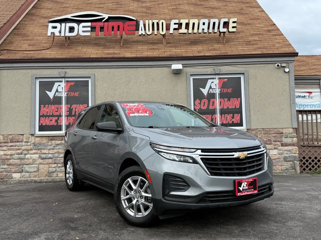 Gray 2023 CHEVROLET EQUINOX LS for sale in Merrillville, IN