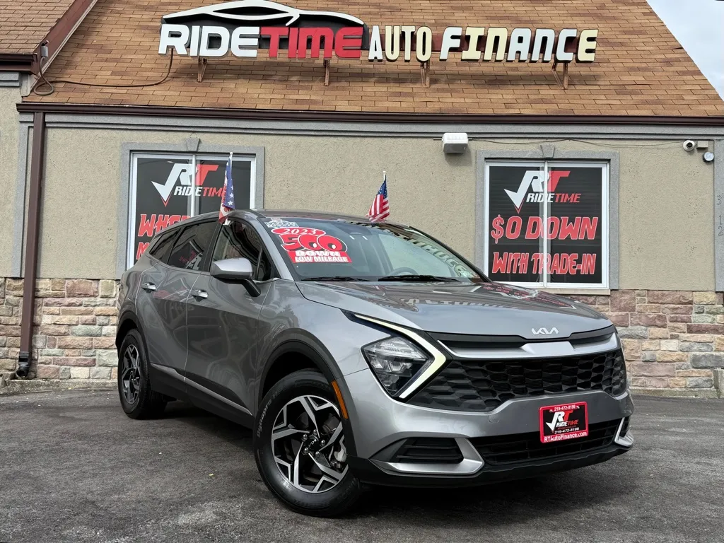 Gray 2023 KIA SPORTAGE LX-AWD for sale in Merrillville, IN