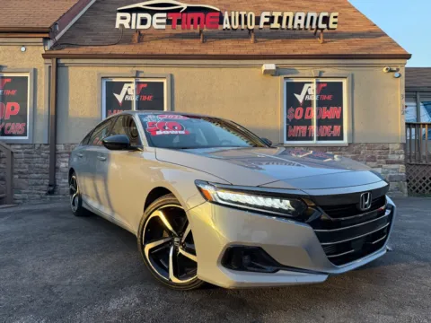 Gray 2022 HONDA ACCORD SPORT for sale in Merrillville, IN
