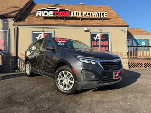 Gray 2022 CHEVROLET EQUINOX LT for sale in Merrillville, IN