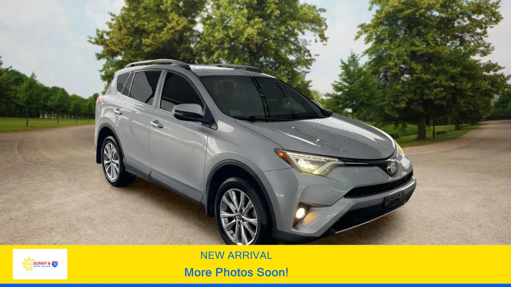 Silver 2018 Toyota RAV4 Limited Sport Utility 4D for sale in Candler, NC