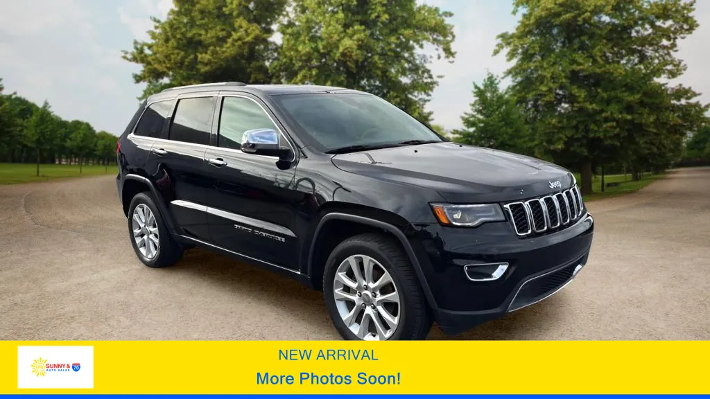 Black 2017 Jeep Grand Cherokee Limited Sport Utility 4D for sale in Candler, NC