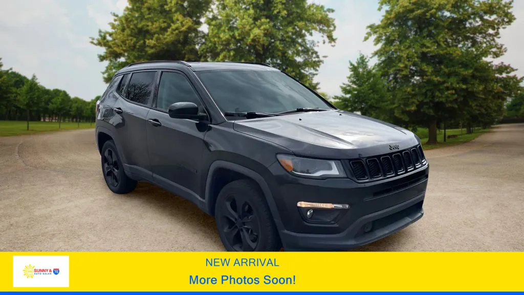 Black 2018 Jeep Compass Altitude Sport Utility 4D for sale in Candler, NC