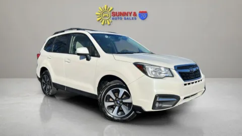 White 2018 Subaru Forester 2.5i Premium Sport Utility 4D for sale in Candler, NC