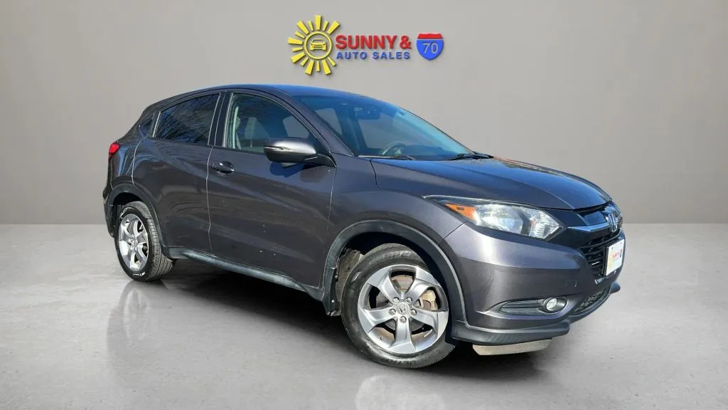 Gray 2017 Honda HR-V EX Sport Utility 4D for sale in Candler, NC