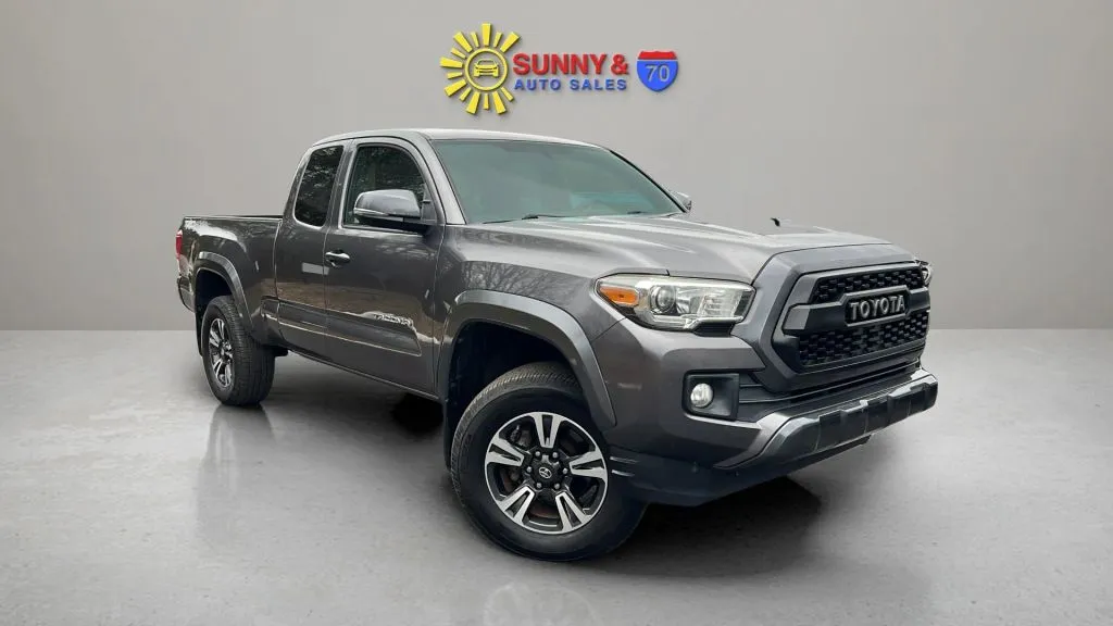Gray 2017 Toyota Tacoma Access Cab TRD Sport Pickup 4D 6 ft for sale in Candler, NC
