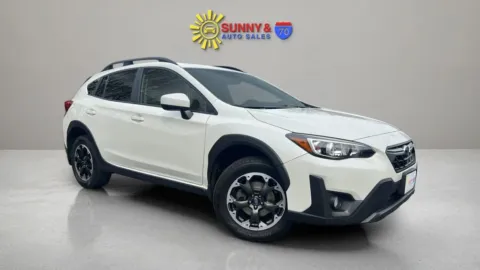 White 2023 Subaru Crosstrek Premium Sport Utility 4D for sale in Candler, NC