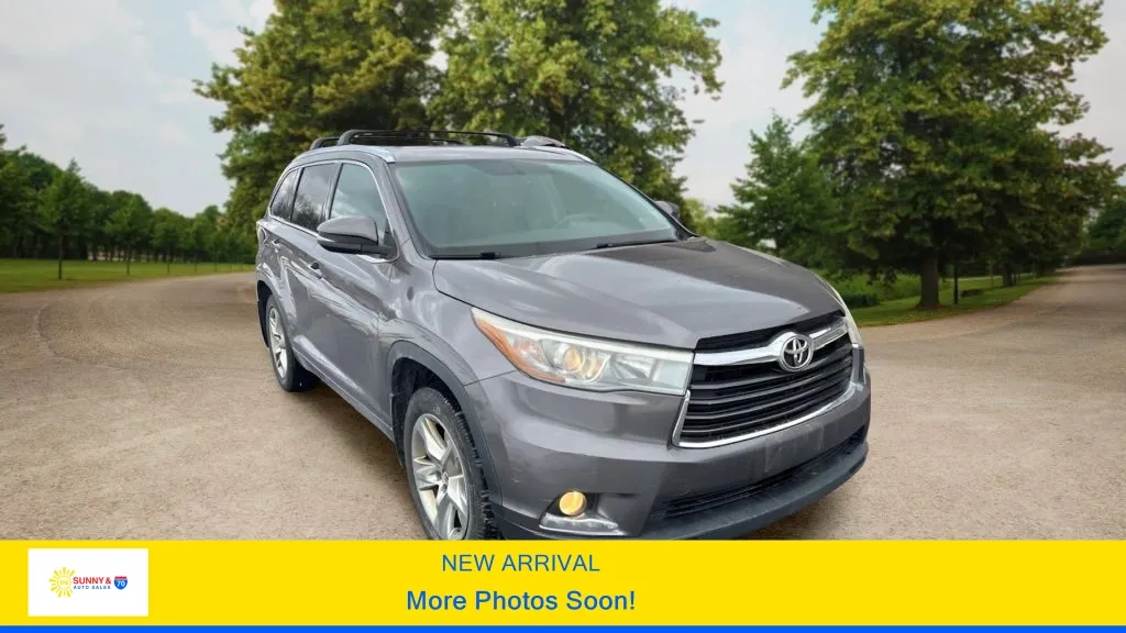 Gray 2016 Toyota Highlander Limited Sport Utility 4D for sale in Candler, NC