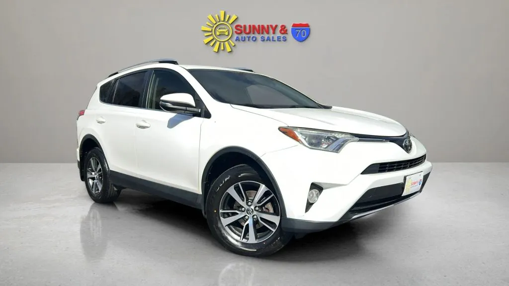 White 2018 Toyota RAV4 XLE Sport Utility 4D for sale in Candler, NC