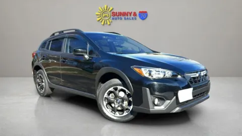 Black 2021 Subaru Crosstrek Premium Sport Utility 4D for sale in Candler, NC