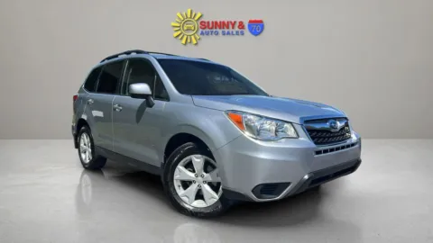 Silver 2015 Subaru Forester 2.5i Premium Sport Utility 4D for sale in Candler, NC