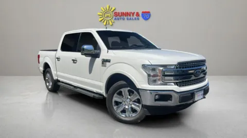 White 2020 Ford F-150 SuperCrew Cab Lariat Pickup 4D 5 1/2 ft for sale in Candler, NC