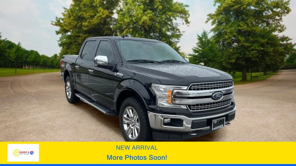 Black 2018 Ford F-150 SuperCrew Cab Lariat Pickup 4D 5 1/2 ft for sale in Candler, NC