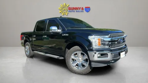 Black 2018 Ford F-150 SuperCrew Cab Lariat Pickup 4D 5 1/2 ft for sale in Candler, NC
