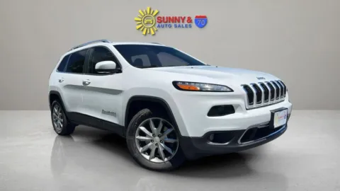 White 2018 Jeep Cherokee Limited Sport Utility 4D for sale in Candler, NC