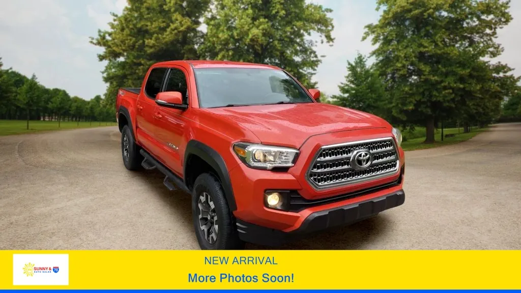 Orange 2017 Toyota Tacoma Double Cab TRD Off-Road Pickup 4D 5 ft for sale in Candler, NC