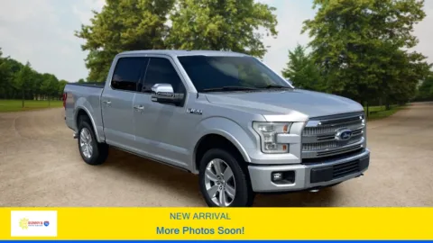 Silver 2017 Ford F-150 SuperCrew Cab Platinum Pickup 4D 5 1/2 ft for sale in Candler, NC
