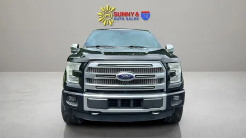 Another view of 2015 Ford F-150 SuperCrew Cab Platinum Pickup 4D 5 1/2 ft for sale in Candler, NC at Sunny and 70 Auto Sales