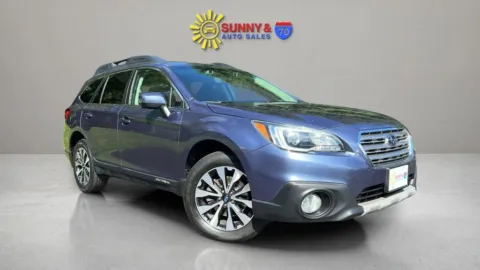 Blue 2017 Subaru Outback 3.6R Limited Wagon 4D for sale in Candler, NC