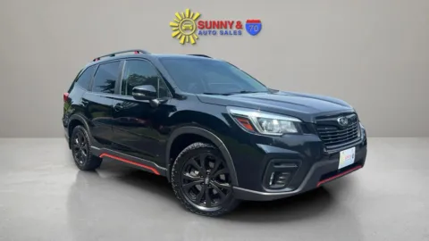 Black 2019 Subaru Forester Sport SUV 4D for sale in Candler, NC