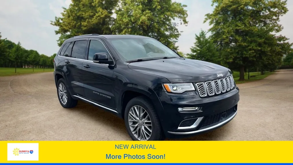 Black 2018 Jeep Grand Cherokee Summit Sport Utility 4D for sale in Candler, NC