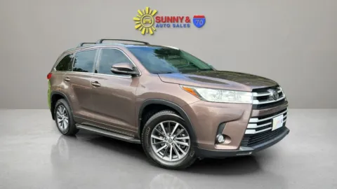 Brown 2017 Toyota Highlander XLE Sport Utility 4D for sale in Candler, NC