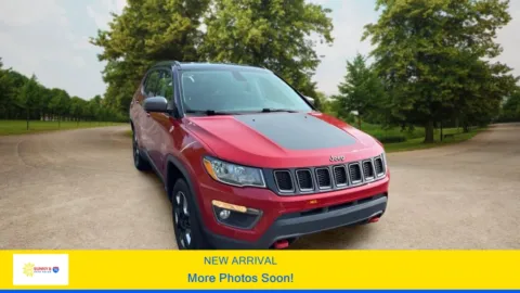 Red 2018 Jeep Compass Trailhawk Sport Utility 4D for sale in Candler, NC