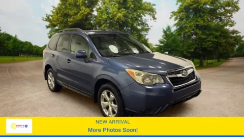Blue 2014 Subaru Forester 2.5i Premium Sport Utility 4D for sale in Candler, NC