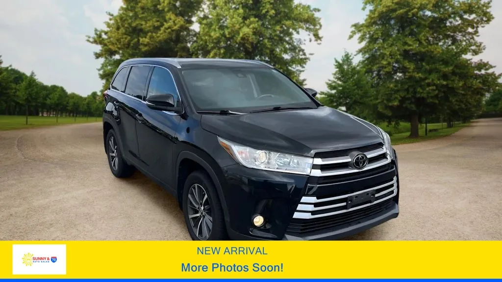 Black 2018 Toyota Highlander XLE Sport Utility 4D for sale in Candler, NC